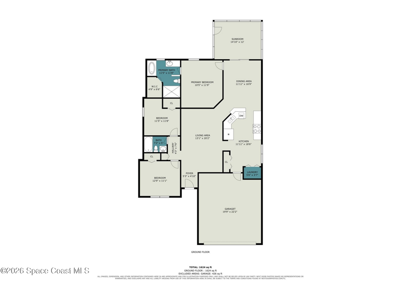3 bedroom Single Family Residence at 2015 Bayhill Drive, Bayhill at Viera E Phase 1, Melbourne — photo 2