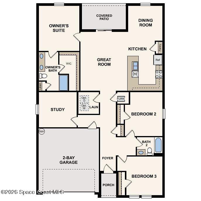 3 bedroom Single Family Residence at 974 Weslaco Street, Port Malabar Unit 24, Palm Bay — photo 2