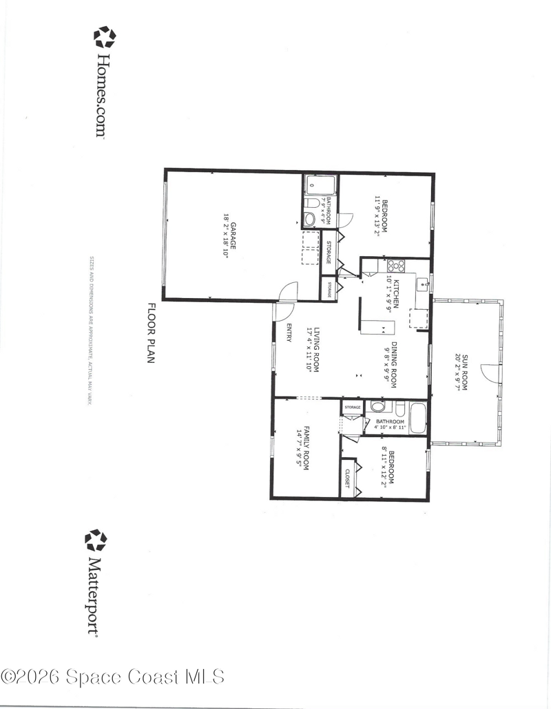 2 bedroom Single Family Residence at 485 Ontario Street, Port Malabar Unit 13, Palm Bay — photo 2