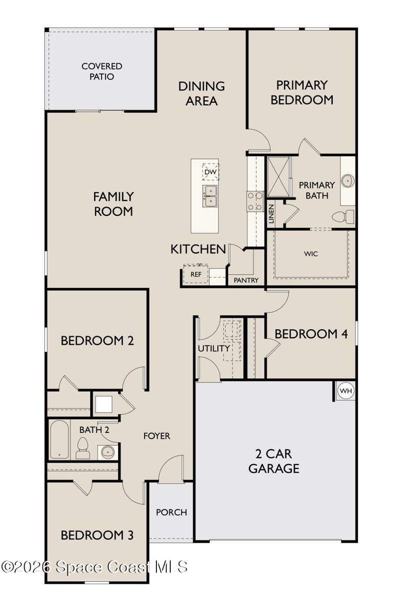 4 bedroom Single Family Residence at 2591 Adler Lane, Meadow Point, Mims — photo 2