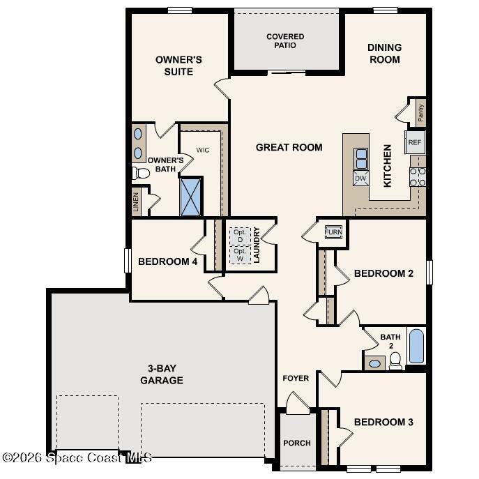4 bedroom Ranch at 2878 Dagget Avenue, Port Malabar Unit 25, Palm Bay — photo 2