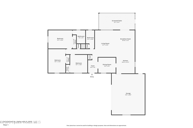 3 bedroom Single Family Residence at 1515 Gardner Drive, Autumn Woods, Melbourne — photo 2