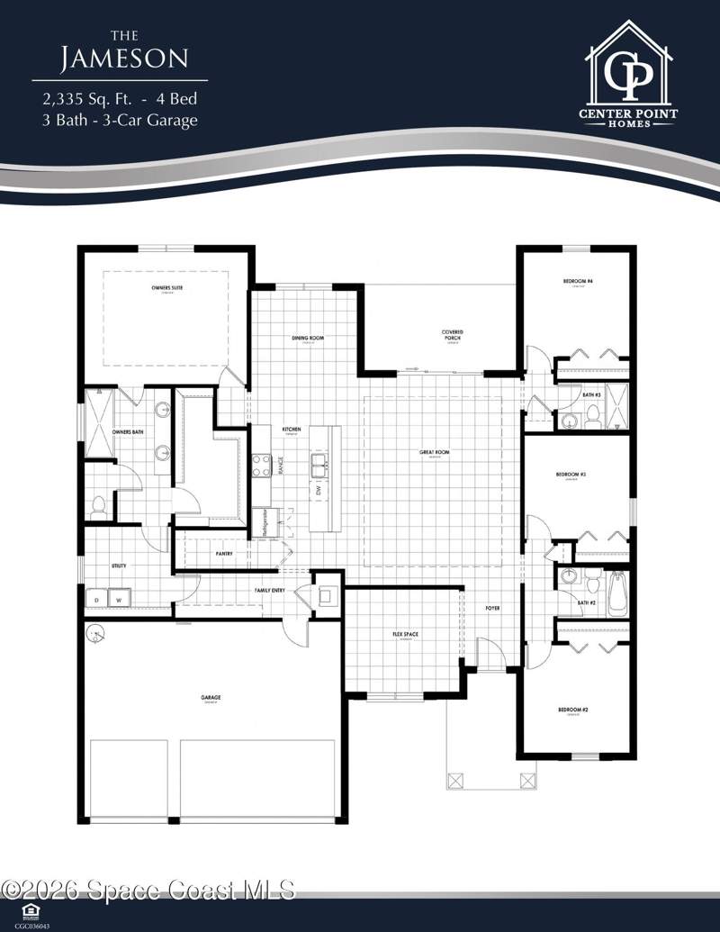 4 bedroom Single Family Residence at 1050 Braddock Avenue, Port Malabar Unit 12, Palm Bay — photo 2