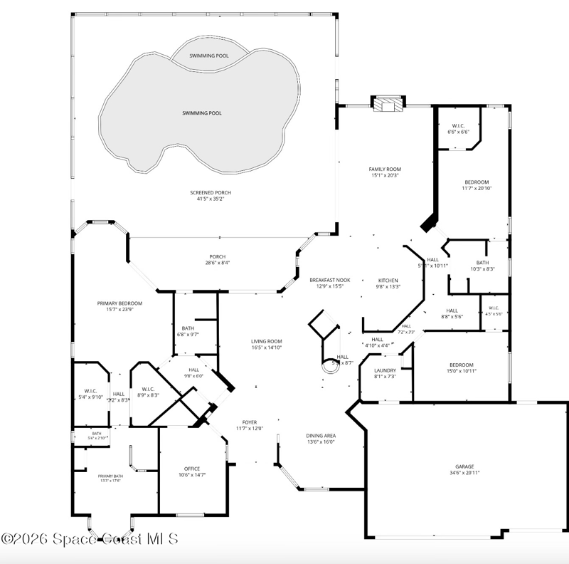 4 bedroom Single Family Residence at 630 Deerhurst Drive, Baytree Pud Phase 1 Stage 1-5, Melbourne — photo 2