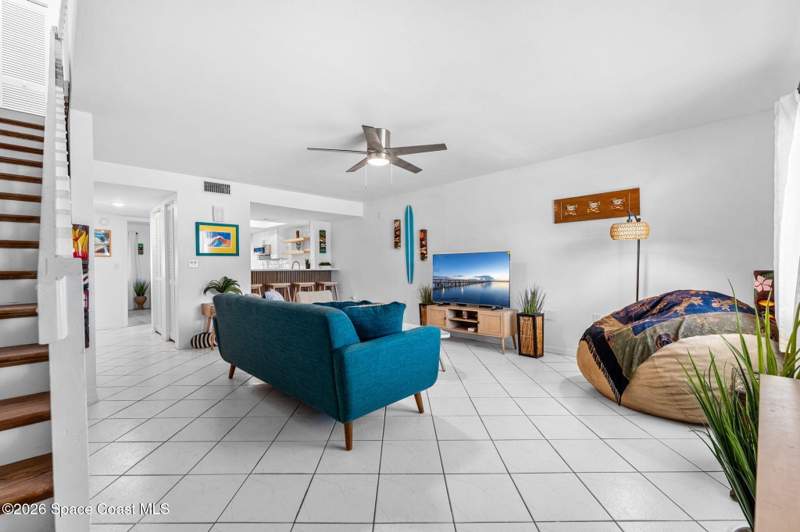 3 bedroom Townhouse at 442 S Atlantic Avenue #3, Baugher Condo, Cocoa Beach — photo 4