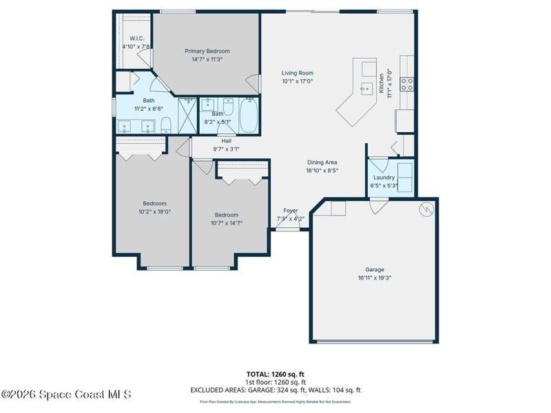 3 bedroom Single Family Residence at 1626 Glendale Avenue, Port Malabar Unit 44, Palm Bay — photo 2