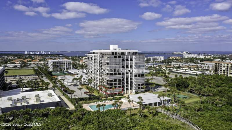 2 bedroom Condominium at 2100 N Atlantic Avenue #201, 2100 Towers Condo, Cocoa Beach — photo 2