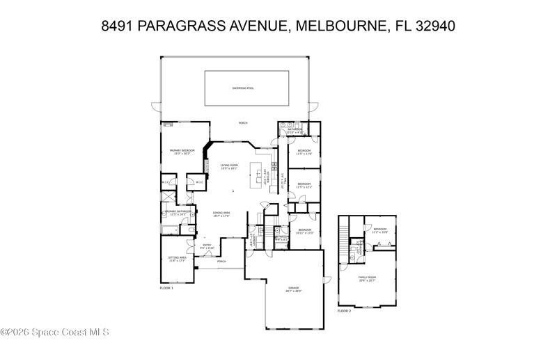 5 bedroom Single Family Residence at 8491 Paragrass Avenue, Stonecrest, Melbourne — photo 2