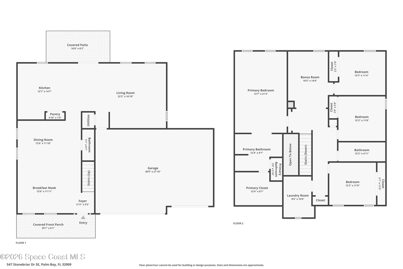 4 bedroom Single Family Residence at 547 Stonebriar Drive, Stonebriar at Bayside Lakes, Palm Bay — photo 2