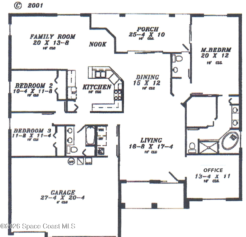 4 bedroom Single Family Residence at 3028 Pineda Crossing Drive, Pineda Crossing Phase I, Melbourne — photo 3
