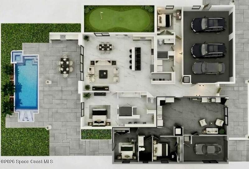 4 bedroom Single Family Residence at 6200 Brabrook Avenue, Grant-Valkaria, Grant-Valkaria — photo 2