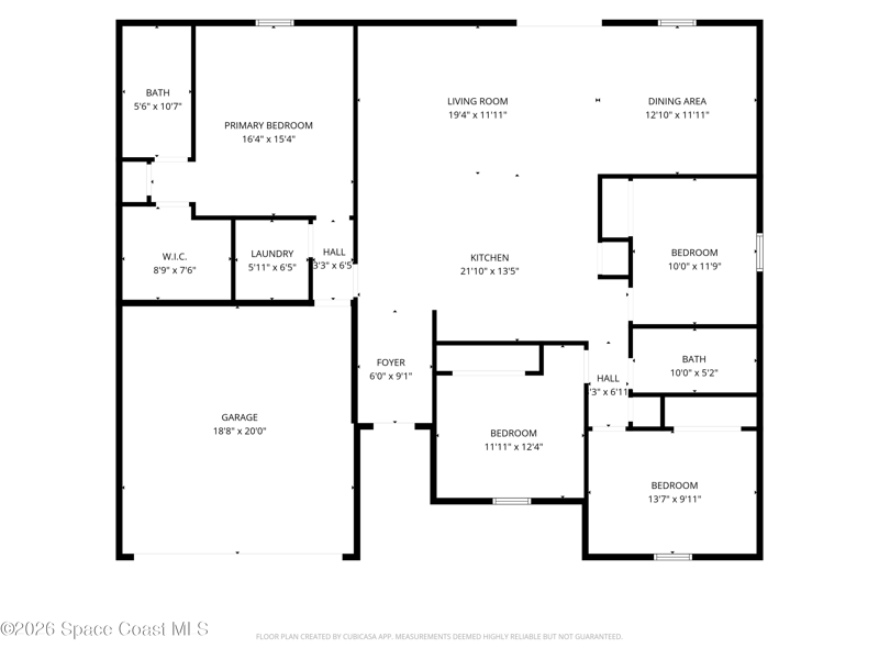 4 bedroom Single Family Residence at 206 Wendover Road, Port Malabar Unit 20, Palm Bay — photo 2