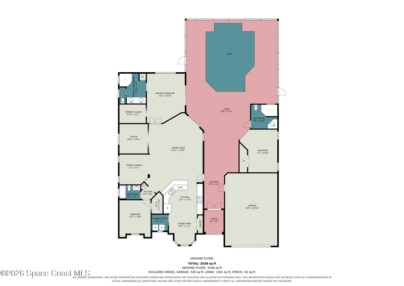 4 bedroom Single Family Residence at 289 Pebble Hill Way, Plantation Point Phase 1, Rockledge — photo 2