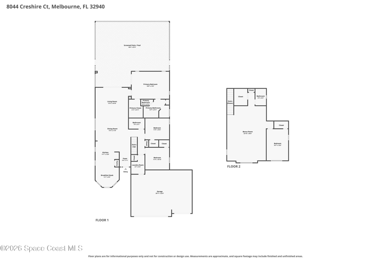 4 bedroom Single Family Residence at 8044 Creshire Court, Strom Park, Melbourne — photo 2