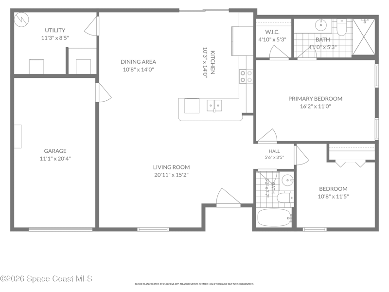 2 bedroom Single Family Residence at 2657 Foster Road, Port Malabar Unit 25, Palm Bay — photo 2