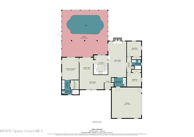 3 bedroom Single Family Residence at 5310 Lovett Drive, Oak Hammock Estates, Merritt Island — photo 3