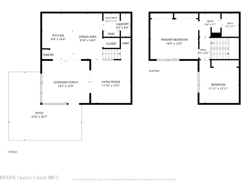 2 bedroom Townhouse at 8758 Palmetto Court, Ocean Woods Stage 1 Replat of, Cape Canaveral — photo 2