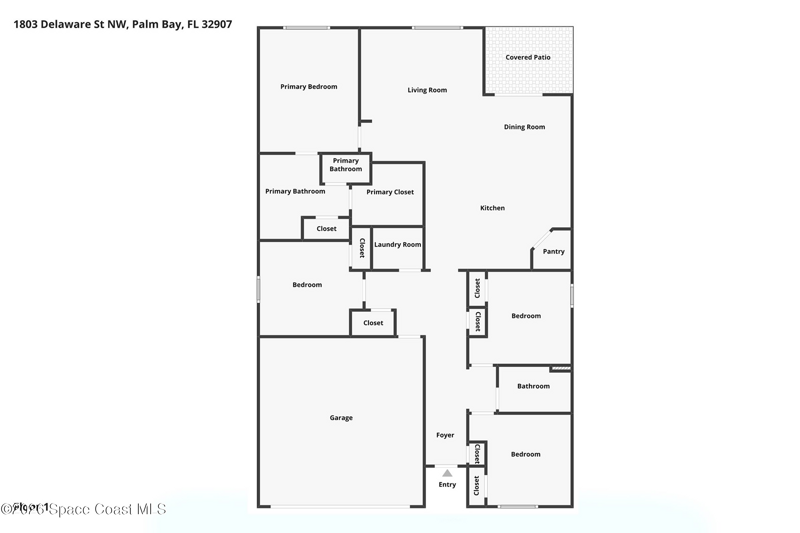 4 bedroom Single Family Residence at 1803 Delaware Street, Palm Bay, Palm Bay — photo 2