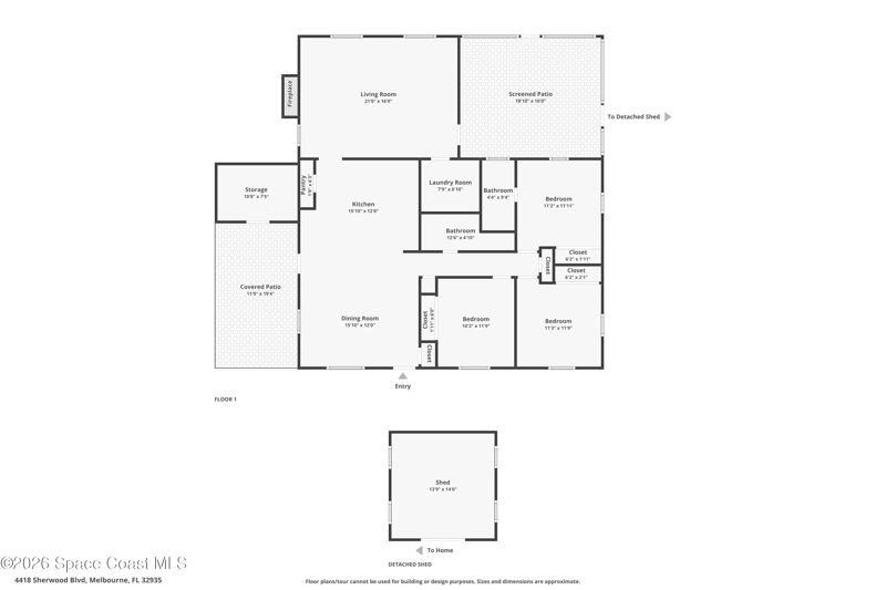 3 bedroom Single Family Residence at 4418 Sherwood Boulevard, Sherwood Park Sec F, Melbourne — photo 2