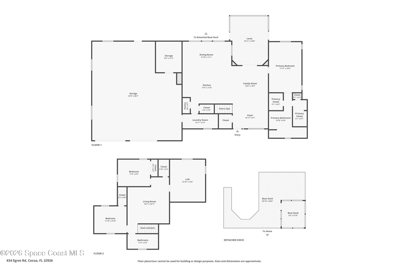 4 bedroom Single Family Residence at 834 Egret Road, Poinsett Shores 4th Addn, Cocoa — photo 3