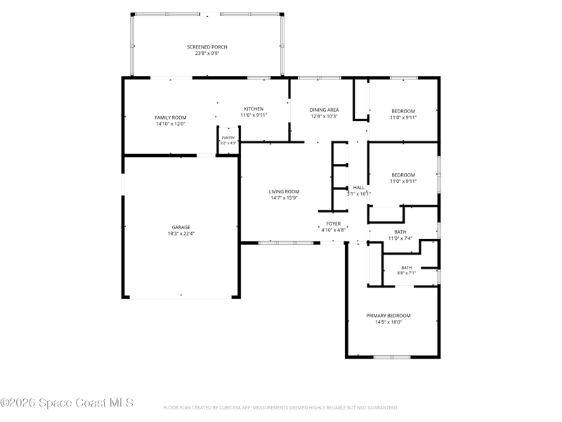 3 bedroom Single Family Residence at 1520 Bella Casa Court, Surfside Estates Unit 5, Merritt Island — photo 2