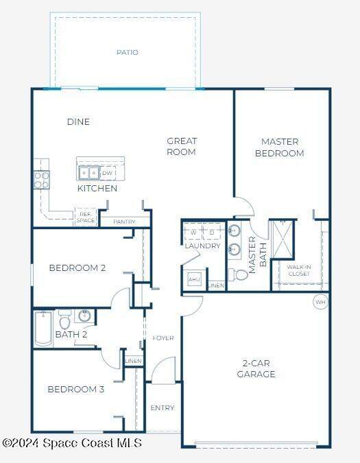 3 bedroom Single Family Residence at 164 Haines Road, Port Malabar Unit 30, Palm Bay — photo 2