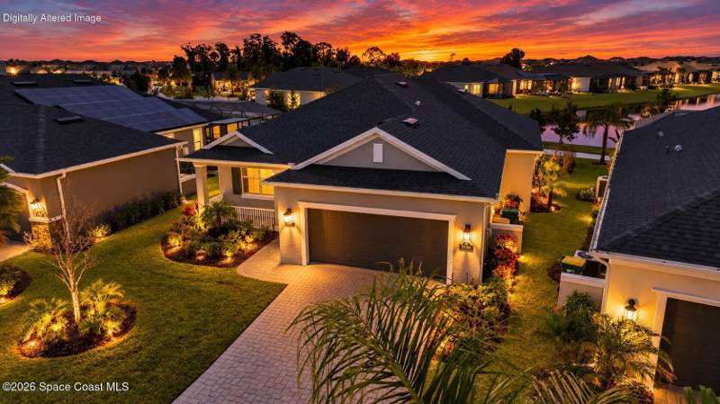 4 bedroom Single Family Residence at 8098 Dobre Way, Sendero Cove & Sierra Cove At Addison Village Phase 2, Melbourne — photo 4