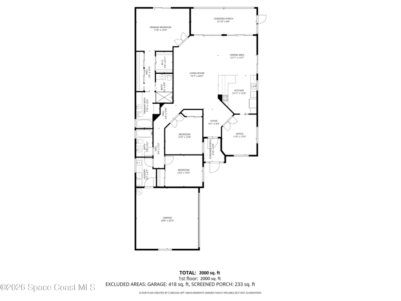 3 bedroom Single Family Residence at 3511 Jute Lane, Waterstone Plat 1 Pud, Palm Bay — photo 2