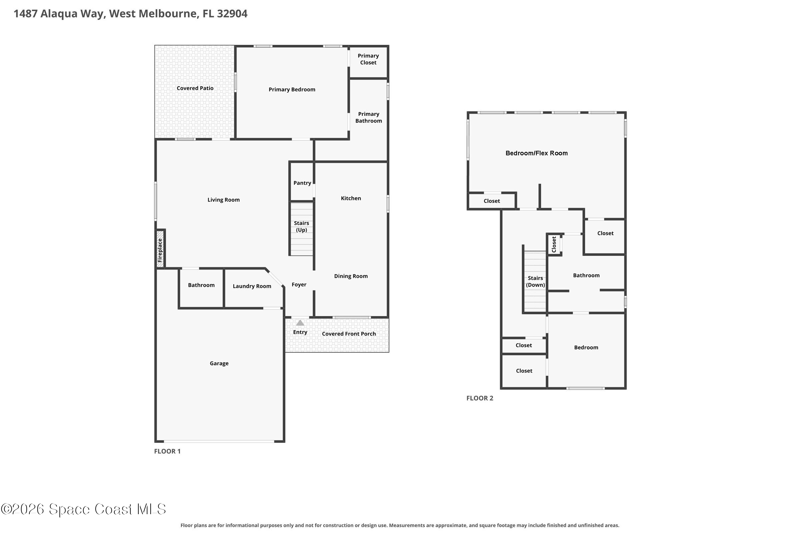 3 bedroom Single Family Residence at 1487 Alaqua Way, West Melbourne Landings, West Melbourne — photo 2