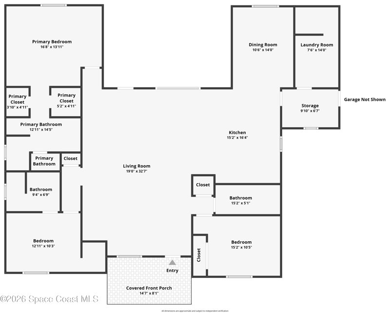 3 bedroom Single Family Residence at 1905 Manor Drive, Broadview Manor, Cocoa — photo 3