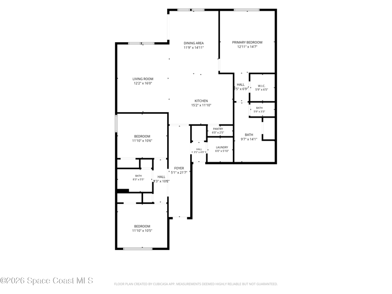 3 bedroom Single Family Residence at 155 Sutherland Drive, Falls of Palm Bay Pud, Palm Bay — photo 2