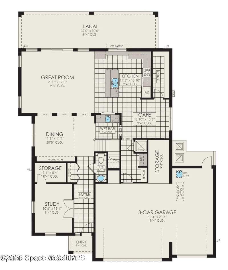 4 bedroom Single Family Residence at 8594 Catalissa Avenue, Sendero Cove & Sierra Cove At Addison Village Phase 4, Melbourne — photo 5