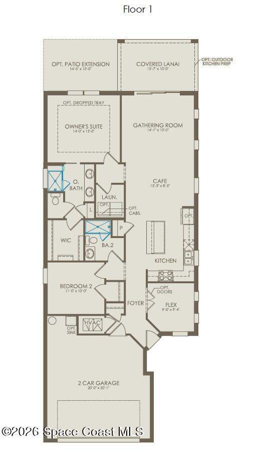 2 bedroom Single Family Residence at 3502 Guava Palms Court, Del Webb at Viera Phase 4, Melbourne — photo 2