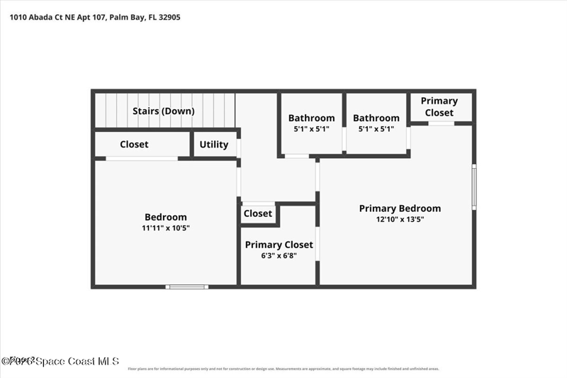 3 bedroom Townhouse at 1010 Abada Court #107, Port Malabar Country Club Unit 7 First Replat of, Palm Bay — photo 4