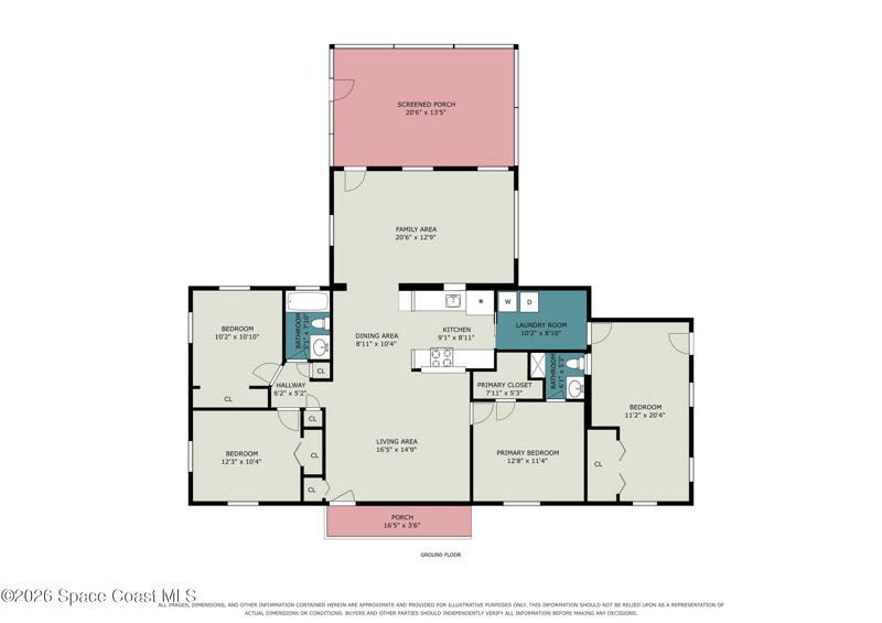 4 bedroom Single Family Residence at 576 Imperial Avenue, IXora Park Plat No 6, Melbourne — photo 2