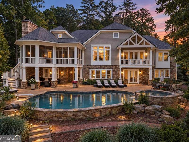6 bedroom Single Family Residence at 1041 Ruths Way, Reynolds Lake Oconee, Greensboro — photo 1