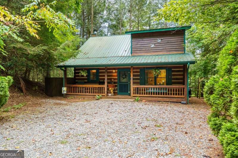 3 bedroom Cabin,Single Family Residence at 488 Whispering Pine Lane #9, Goose Island Hideaway, Cherry Log — photo 1
