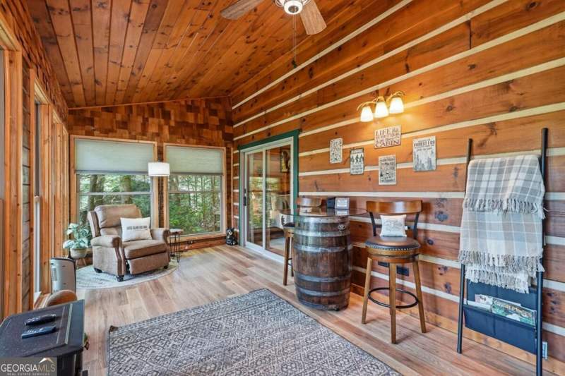3 bedroom Cabin,Single Family Residence at 488 Whispering Pine Lane #9, Goose Island Hideaway, Cherry Log — photo 5