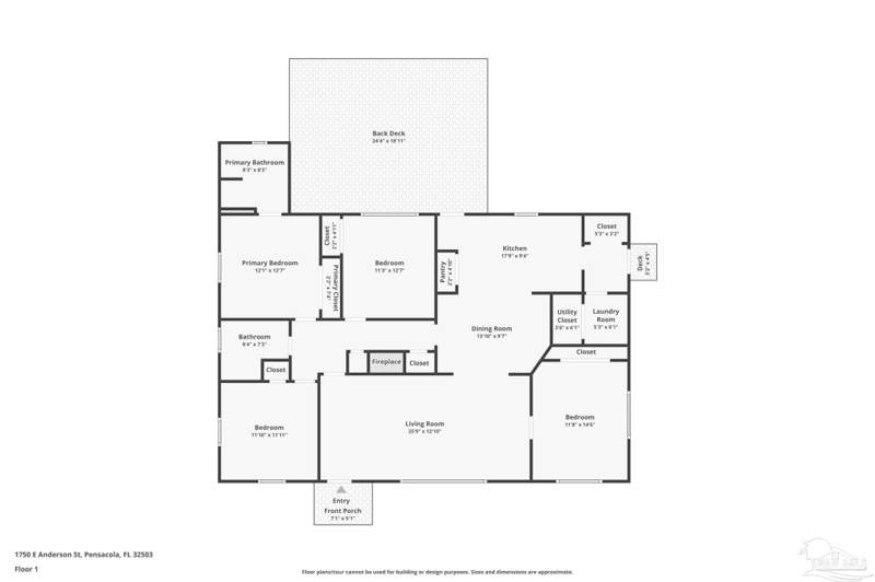 4 bedroom Single Family Residence at 1750 Anderson St, Lakeview, Pensacola — photo 2