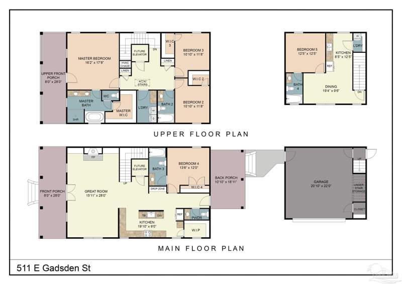4 bedroom Single Family Residence at 511 E Gadsden St, None, Pensacola — photo 5