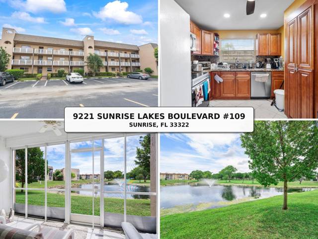 9221 Sunrise Lakes Boulevard #109, home for sale in Sunrise