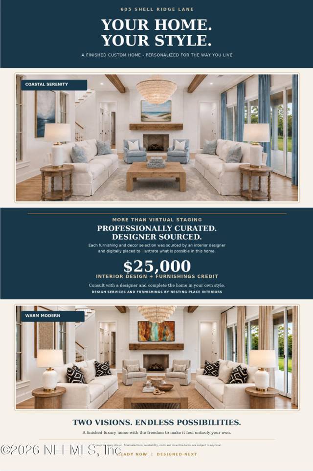605 SHELL RIDGE Lane, home for sale in Ponte Vedra