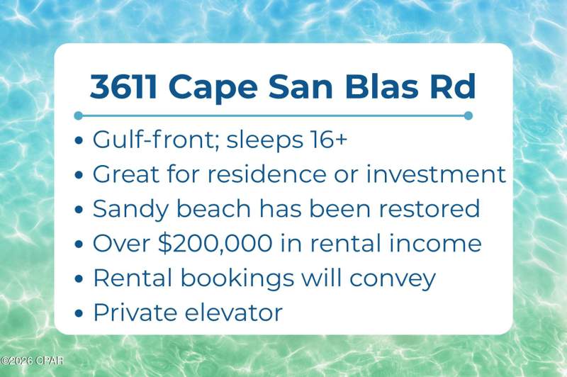 5 bedroom SingleFamilyResidence at 3611 Cape San Blas Road, Cape Isle Preserve, Port St Joe — photo 4