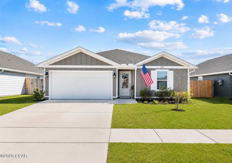 4 bedroom SingleFamilyResidence at 270 Boggy Creek Way, Park Place Phase 1, Callaway — photo 1