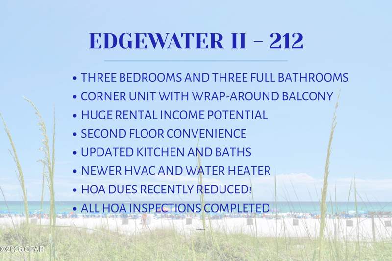 3 bedroom Condominium at 11619 Front Beach Road 212, Edgewater Tower II, Panama City Beach — photo 5