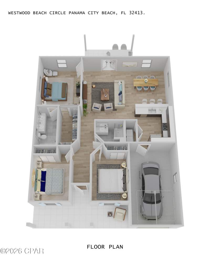 3 bedroom SingleFamilyResidence at 771 Westwood Beach Circle, Westwood Beach Estates, Panama City Beach — photo 2