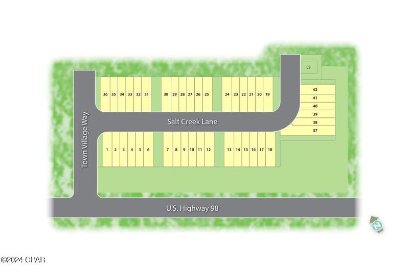 4 bedroom Attached at 223 Salt Creek Lane, Salt Creek at Mb Townhomes, Mexico Beach — photo 4