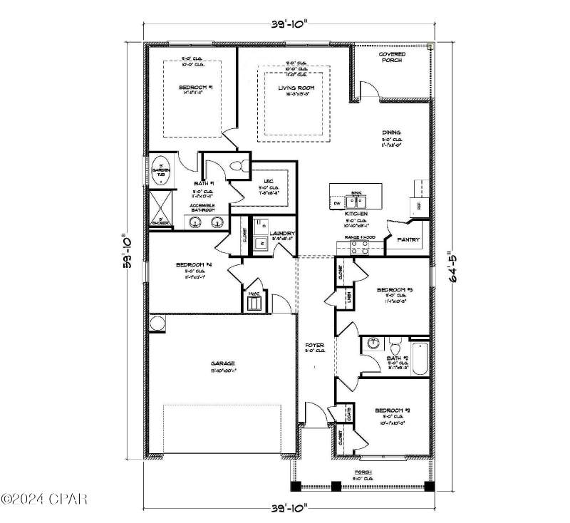4 bedroom SingleFamilyResidence at 7143 Big Buck Boulevard, Hodges Bayou Plantation 1, Panama City — photo 2