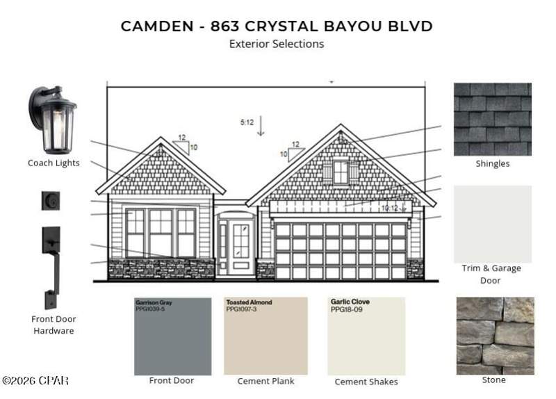 3 bedroom SingleFamilyResidence at 863 Crystal Bayou Boulevard, Breakfast Point East, Panama City Beach — photo 2