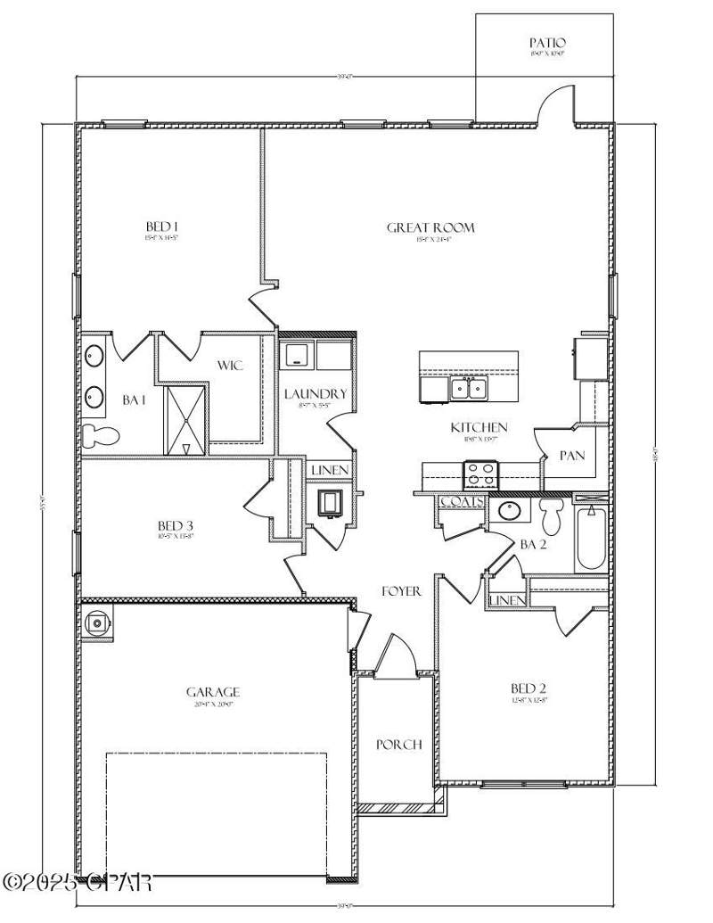 3 bedroom SingleFamilyResidence at 7082 William Pitsenbarger Road, Liberty, Panama City — photo 2